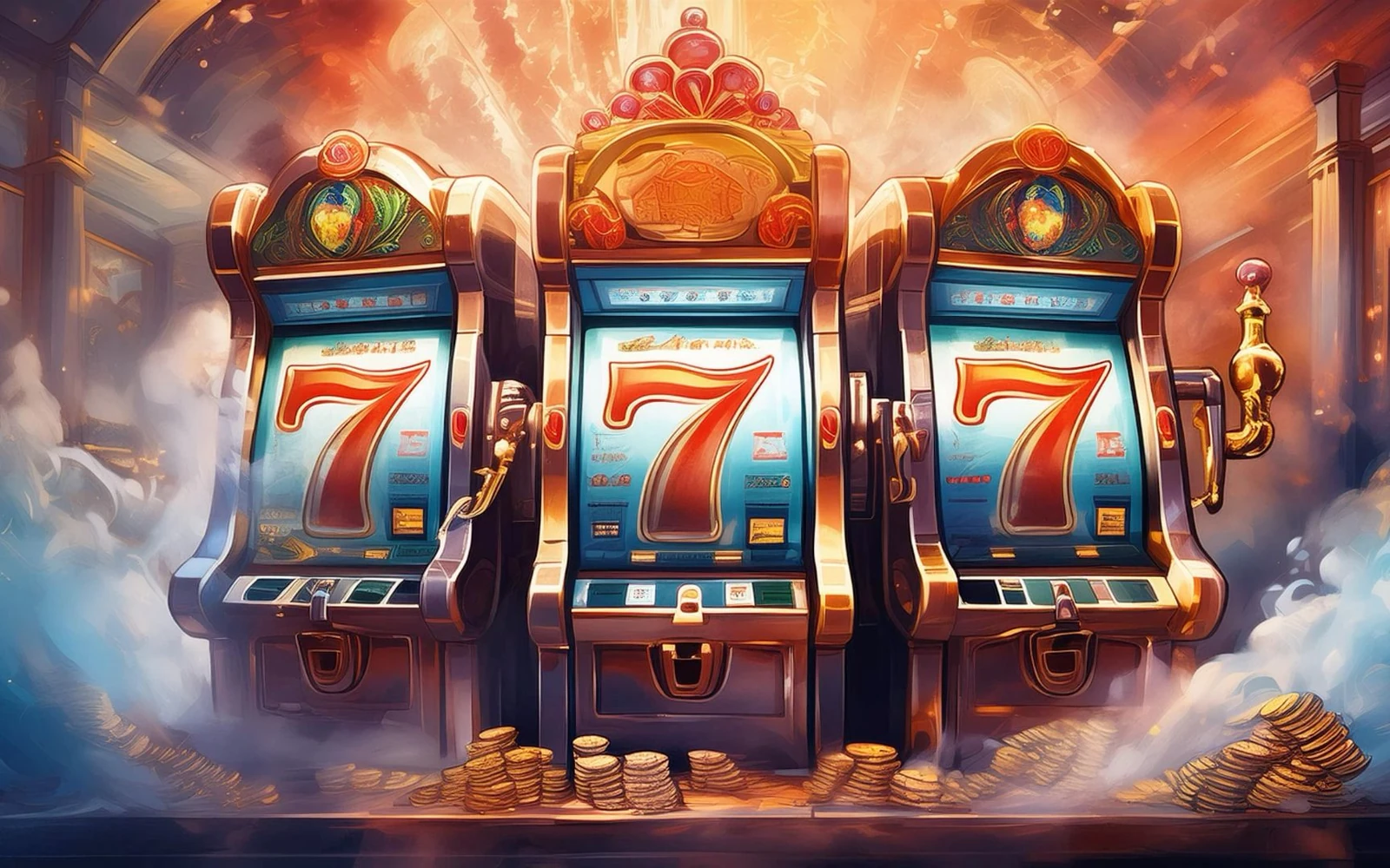 บรรยากาศเกมสล็อตหลากหลายธีมใน 37win